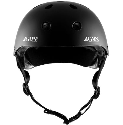 GAIN Protection Certified Kids Size Adjusting Helmet - Black Matte