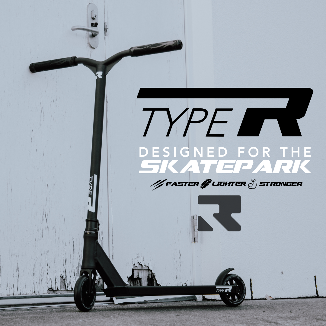 Type R Ranbow Scooter Root Industries Type R Pro Scooter - Black Matte