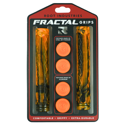 Fractal Grips - Orange/Black