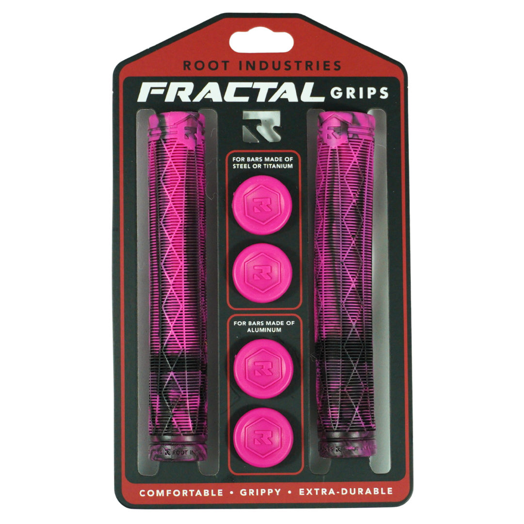 Fractal Grips - Pink/Black