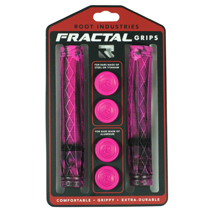 Fractal Grips - Pink/Black