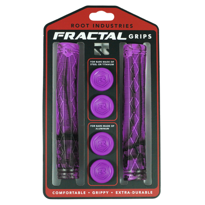 Fractal Grips - Purple/Black