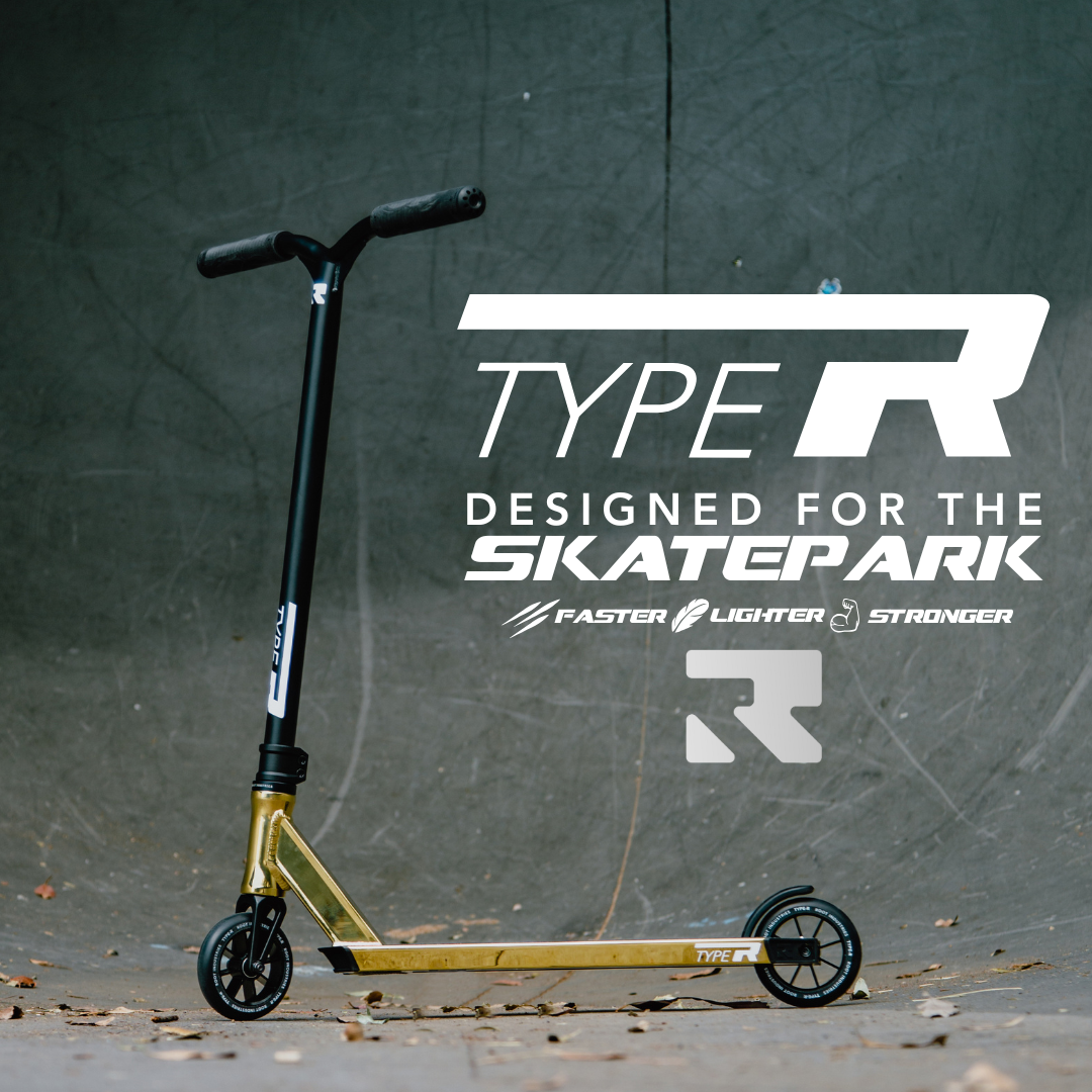 Type R Pro Scooter - Gold Rush