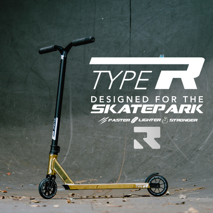 Type R Pro Scooter - Gold Rush