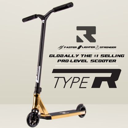 Type R Pro Scooter - Gold Rush