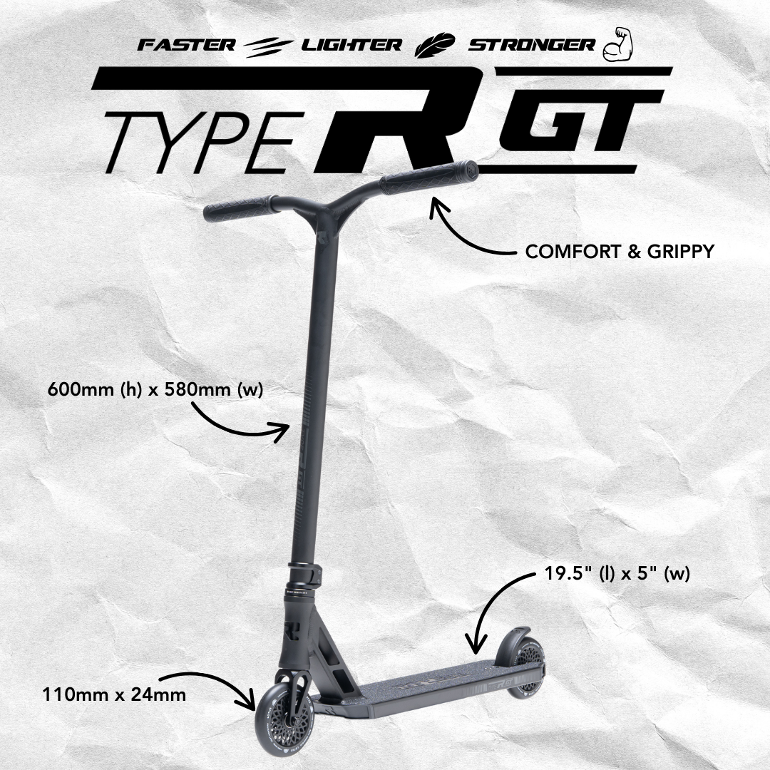 Type R GT Scooter - Black