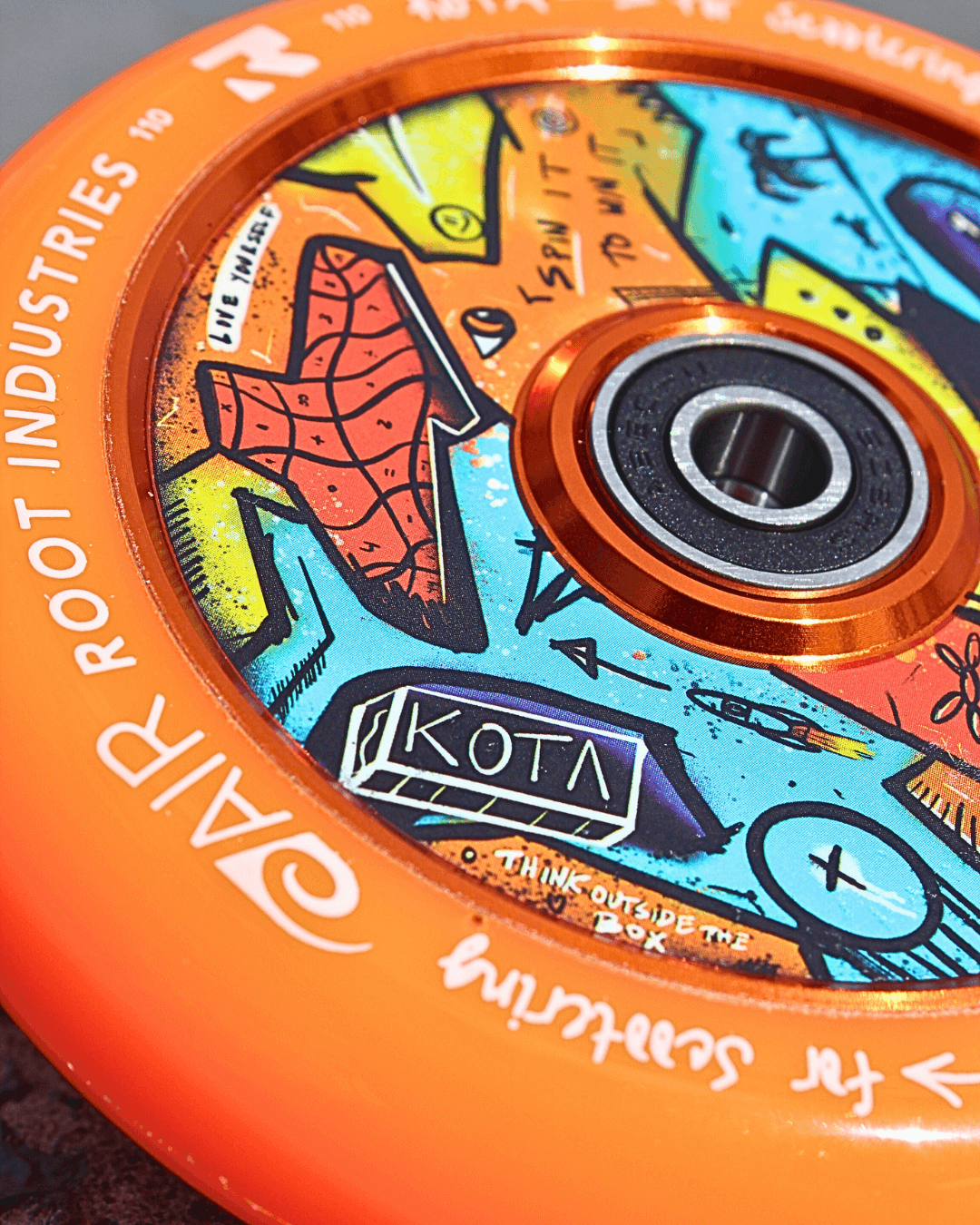 Root Industries x KOTA Limited Edition AIR 110mm Wheels - Orange