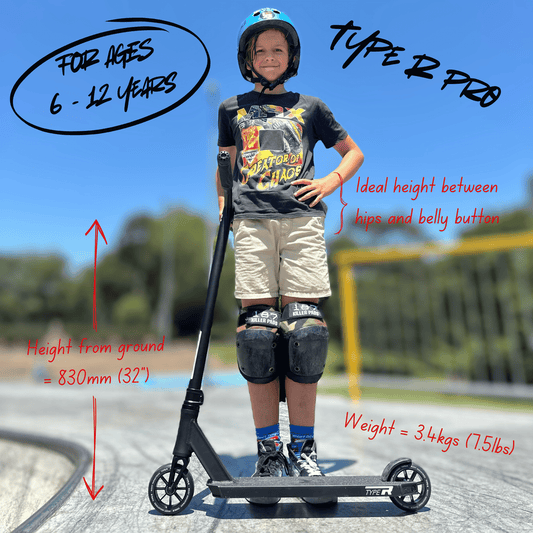 Type R Ranbow Scooter Type R Pro Kids Pro Scooter | #1 Best-Selling & Most Trusted | AU & NZ ...