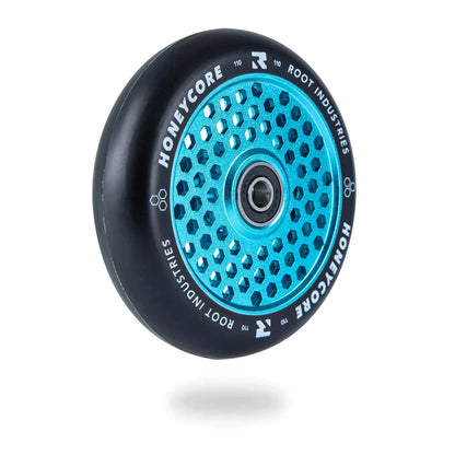 HoneyCore 110mm Wheels - Black/Sky Blue