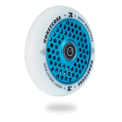 HoneyCore 110mm Wheels - White/Sky Blue