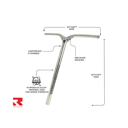 Invictus HMA 610mm Y-Bar - Mirror